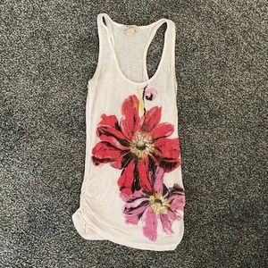 Floral tank top